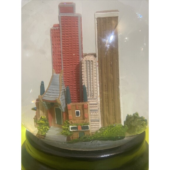 Vintage Rare Los Angeles California LA Musical Snow Globe Excellent - Picture 6 of 9
